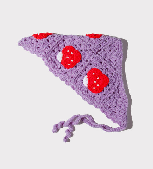 Granny Purple Mushroom Bandana