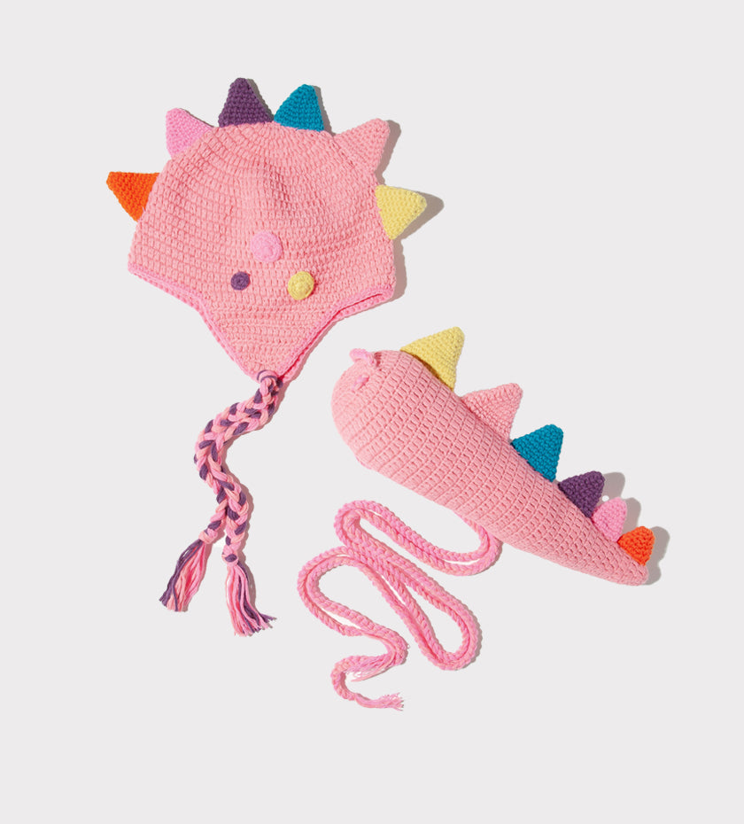 Pink Dinosaur Play Set