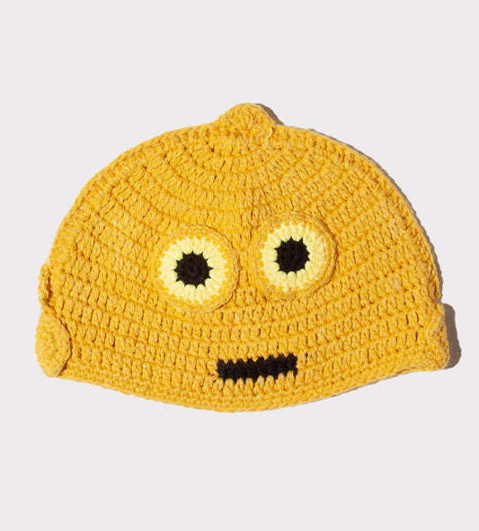 Gold "C-3 BOT" Beanie