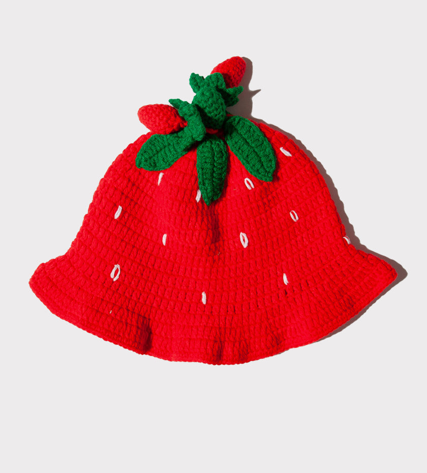 Strawberry Bucket Hat